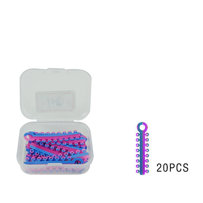 Braces Ligature Ties Two Color Mixed