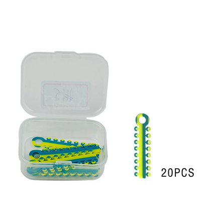 Braces Ligature Ties Two Color Mixed