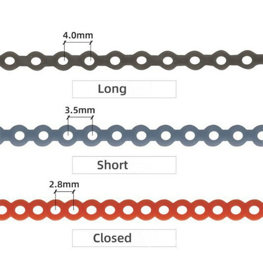 Braces Power Chain 37 Colors