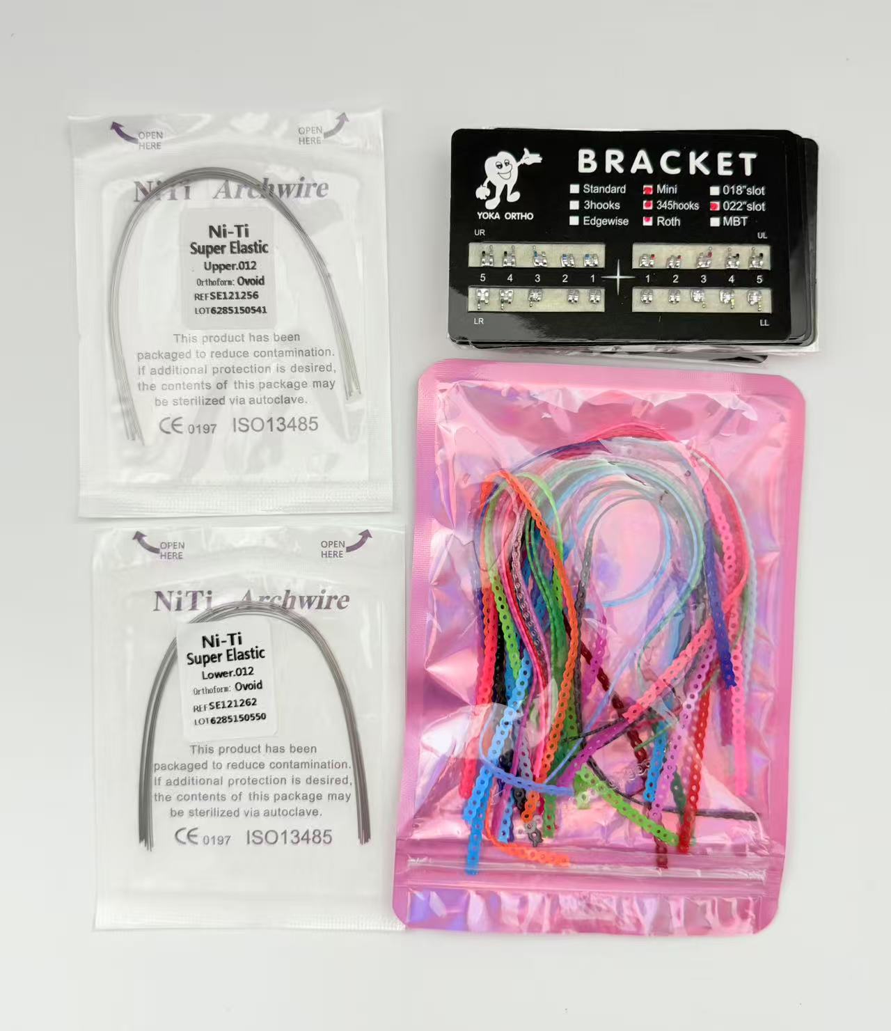 Braces Kit with Power Chain 20 Colors