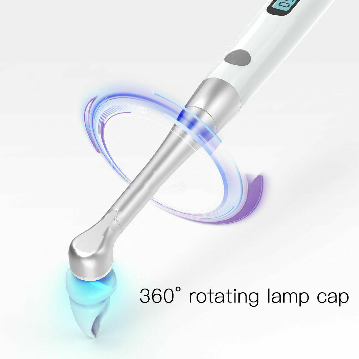 Sino Dental 1S Second Curing Light with a fully adjustable 360-degree rotating lamp cap